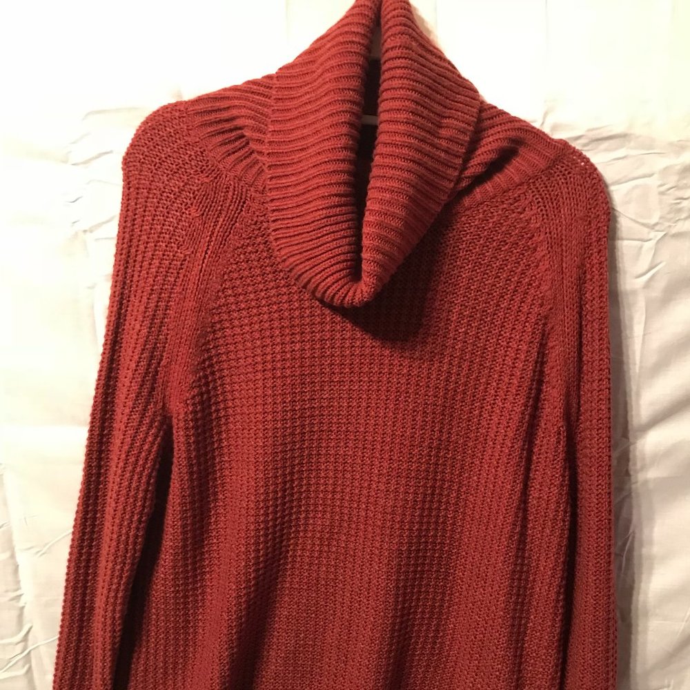 LAST ONE-Cowl neck sweater